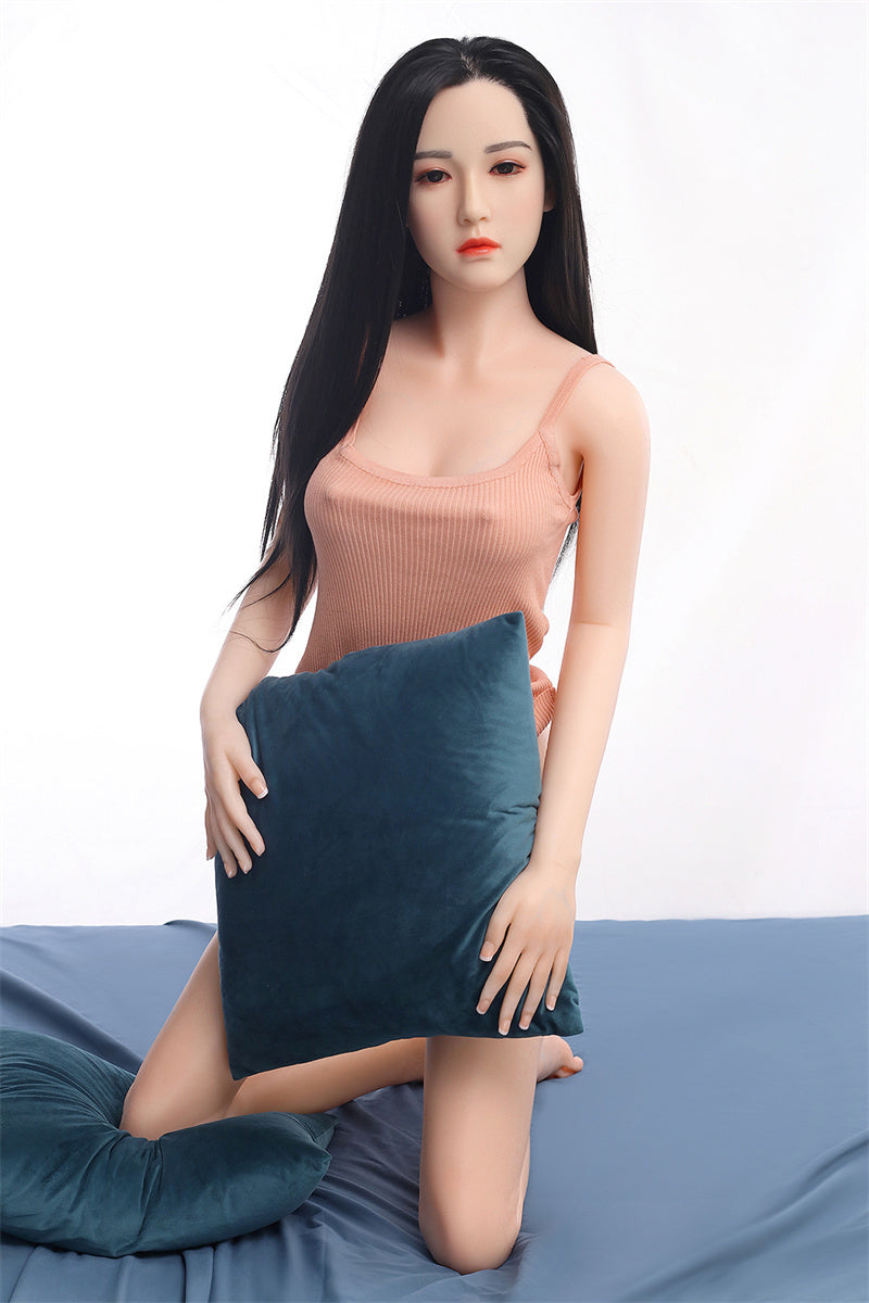 SY DOLL | 160cm（5.25‘） - Silicone Head - Realistic Sporty Asian Slim Sex Doll- Edda