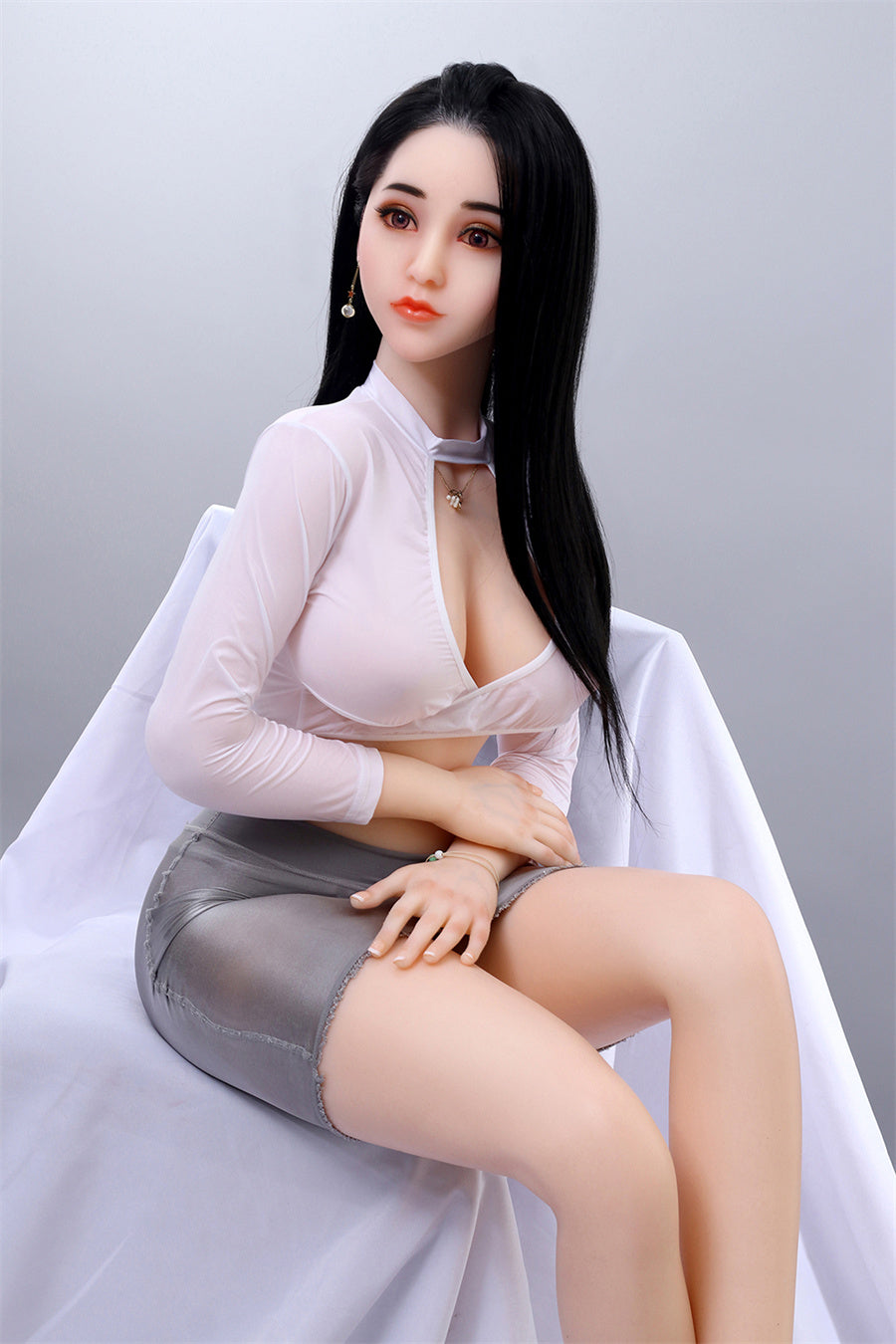 SY DOLL | 164cm ( 5.38’ ) - Silicone Head - Demure Asian Lady Sex Doll - Daphne