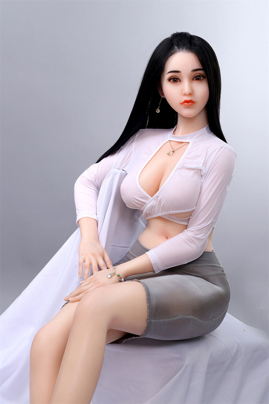 SY DOLL | 164cm ( 5.38’ ) - Silicone Head - Demure Asian Lady Sex Doll - Daphne