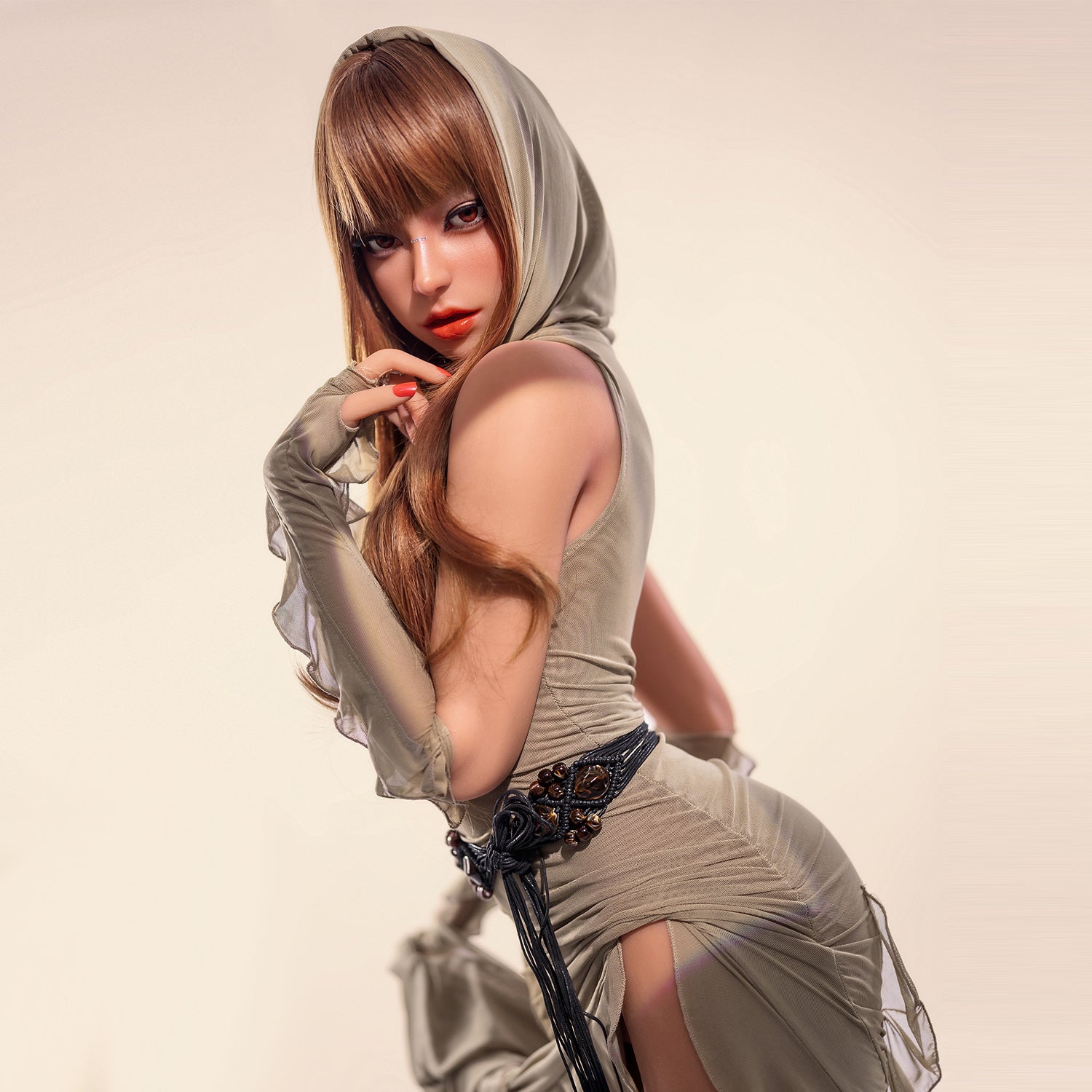 SY DOLL | 160cm（5.25‘）- Silicone Head -  M Series Lifelike Dune Wasteland Style Jedi Knight Cosplay Sex Doll- Miya