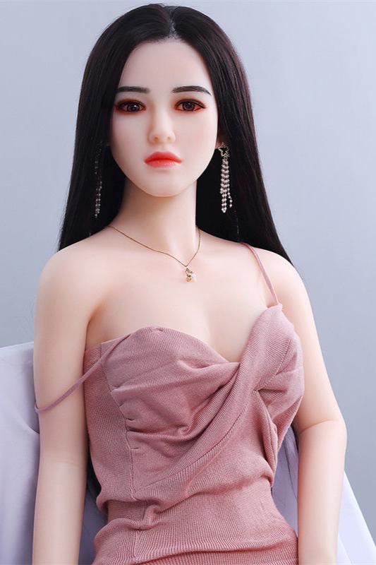 SY DOLL | 160cm（5.25‘） - Silicone Head - Realistic Sporty Asian Slim Sex Doll- Phoebe.