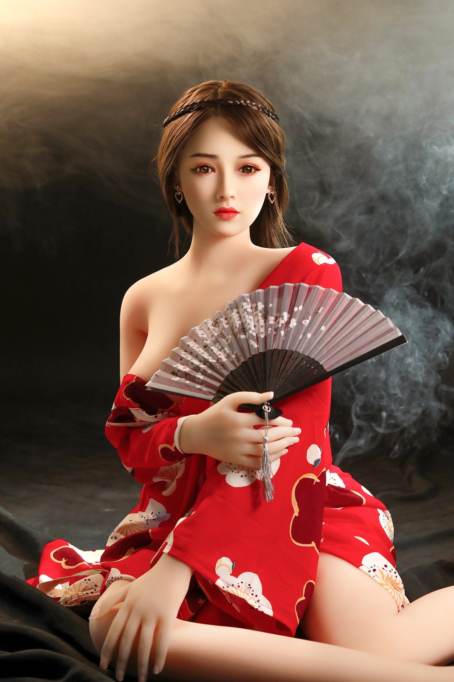 SY DOLL | 165cm（5.41’）- Silicone Head - Beautiful Asian Cosplay Sex Doll - Amida
