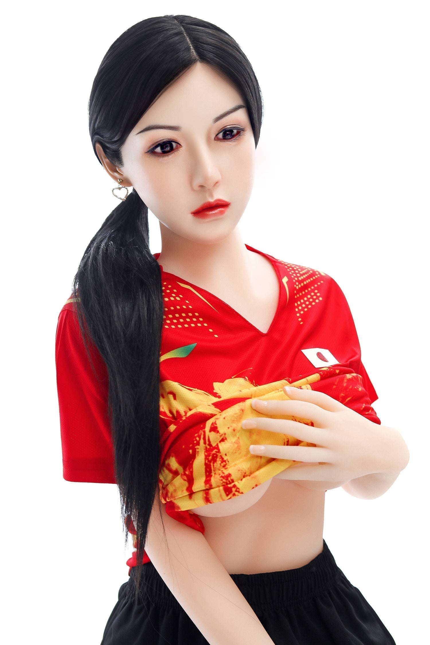 Lily 5ft2in (158cm) Japanese Lady Realistic TPE Sex Doll with Silicone Head