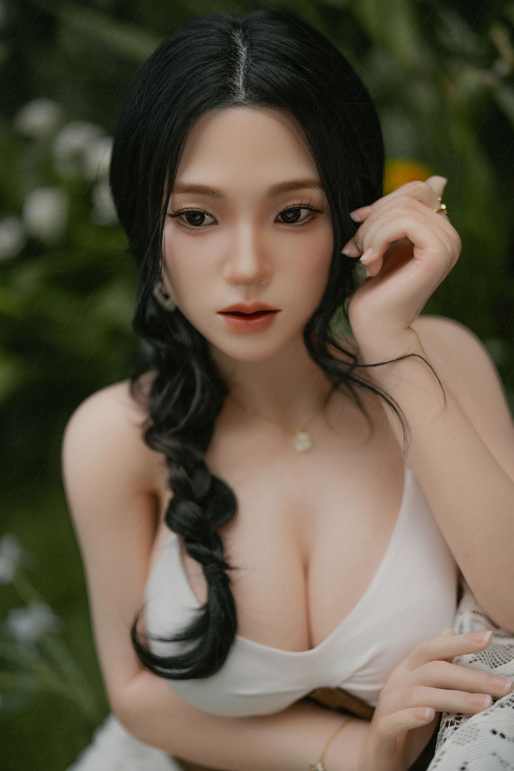 SY DOLL | 164cm ( 5.38’ ) - Full Silicone - M Series Elegant Asian Gentle Chic Realistic Big Breasts Sex Doll - Noelle