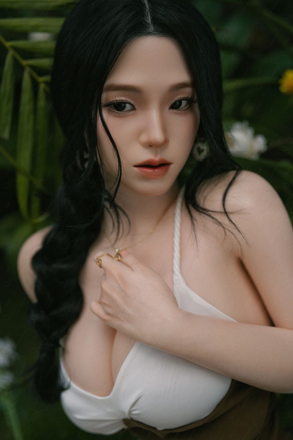 SY DOLL | 164cm ( 5.38’ ) - Full Silicone - M Series Elegant Asian Gentle Chic Realistic Big Breasts Sex Doll - Noelle