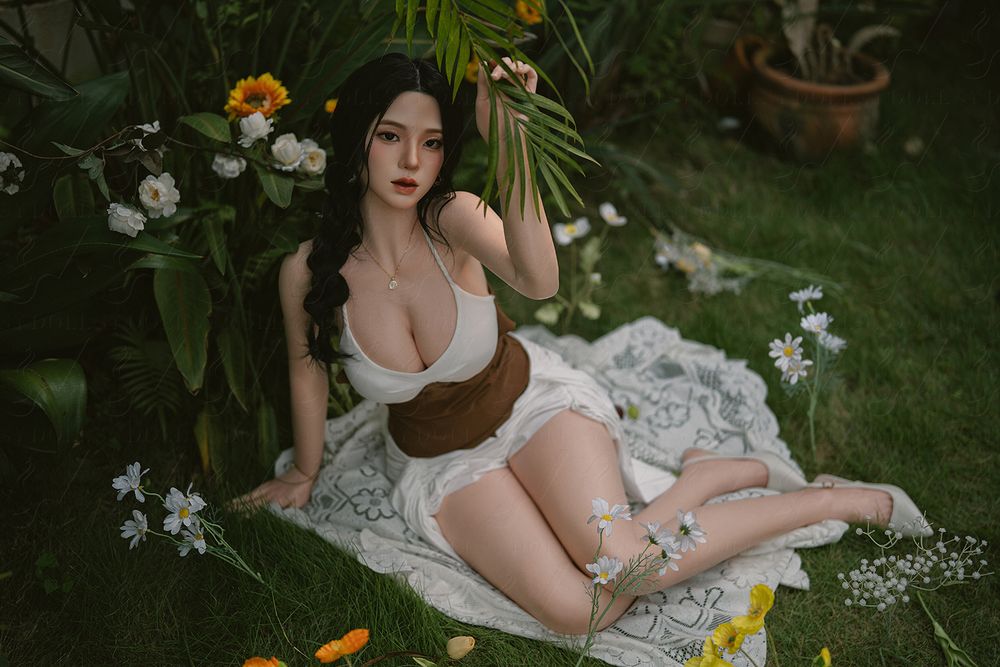 SY DOLL | 164cm ( 5.38’ ) - Full Silicone - M Series Elegant Asian Gentle Chic Realistic Big Breasts Sex Doll - Noelle