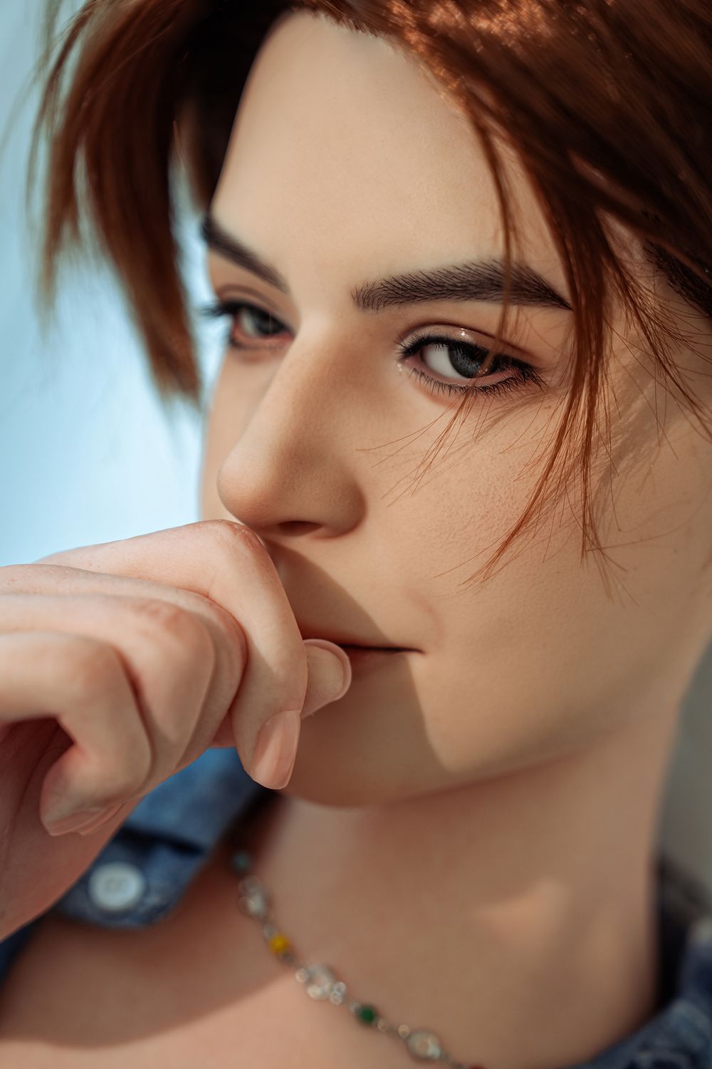 SY DOLL | 160cm（5.25’）- Full Silicone - Automatic Penis Insertion - Charming Handsome Realistic Gay Male Sex Doll -  Logan