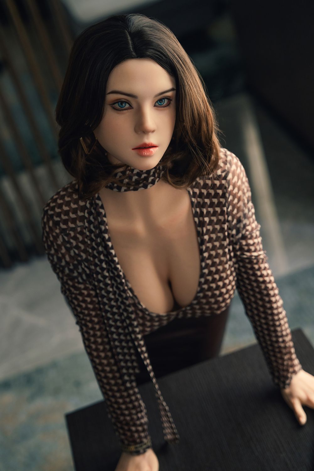 SY DOLL | 168cm（5.51‘）- Full Silicone - M Series Realistic Sultry Milf Secretary Big Breasts Sex Doll - Veronica