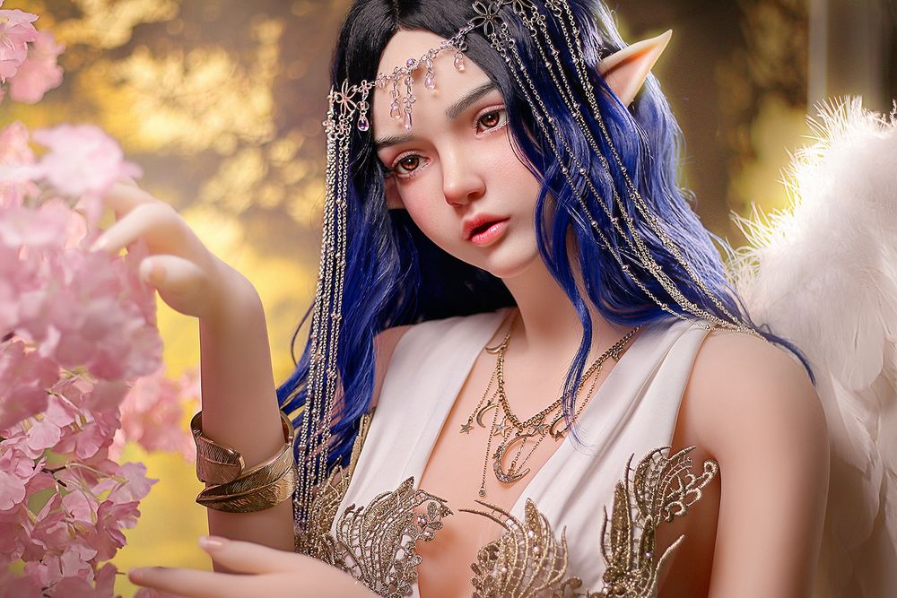 SY DOLL | 160cm（5.25‘）Silicone Head Beautiful Small Breasts Sex Doll - Ophelia36